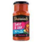 Sharwood's Sweet Sour 30% Reduced Sugar Cooking Sauce 425g