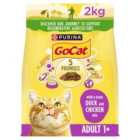 Go-Cat Adult Dry Cat Food Chicken & Duck 2kg