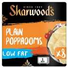 Sharwood's Low Fat Plain Poppadoms 8 per pack