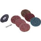 Clarke CAT178 70mm Backing Pad & Grinding Discs for CAT176
