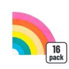 Rainbow Paper Napkins 16 per pack