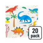 Dinosaur Paper Napkins 20 per pack