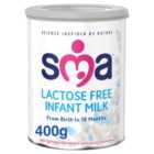SMA Lactose Free Baby Milk Formula From Birth 400g