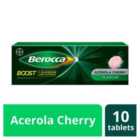 Berocca Boost + Guarana Acerola Cherry 10 Effervescent Tablets 10 per pack
