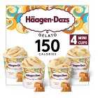 Häagen-Dazs Gelato Caramel Ice Cream, 4x95ml