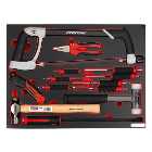 Sealey TBTP06UK 13 Piece Tool Tray with Hacksaw Hammers & Punches