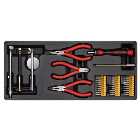 Sealey TBT17 38 Piece Precision & Pick-Up Tool Set in Tool Tray 