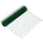 Wickes 25mm PVC Coated Wire Netting - 500mm x 6m