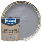 Wickes Exterior Primer & Undercoat Paint - Grey - 750ml