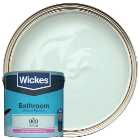 Wickes Bathroom Soft Sheen Emulsion Paint - Duck Egg No.900 - 2.5L