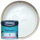 Wickes Bathroom Soft Sheen Emulsion Paint - Cloud No.150 - 2.5L
