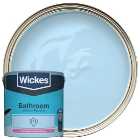 Wickes Bathroom Soft Sheen Emulsion Paint - Sky No.910 - 2.5L