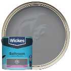 Wickes Bathroom Soft Sheen Emulsion Paint - Slate No.235 - 2.5L