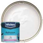 Wickes Bathroom Soft Sheen Emulsion Paint - Powder Grey No.140 - 2.5L