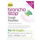 Bronchostop Cough Pastilles - 10 On-the-Go Cough Pastilles 10 per pack