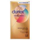 Durex Real Feel Non Latex Condoms 12 per pack