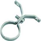 Primaflow Chrome Effect Stand Off Pipe Clips - 22mm Pack Of 2