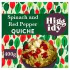 Higgidy Spinach, Feta & Red Pepper Quiche, 400g
