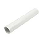 FloPlast WS02W Solvent Weld Waste Pipe - White 40mm x 3m