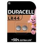 Duracell Alkaline Button LR44 Batteries 1.5V (76A / A76 / V13GA) 2 per pack