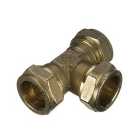 Primaflow Brass Compression Equal Tee - 15mm