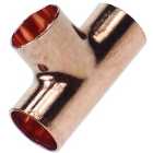 Primaflow Copper End Feed Equal Tee - 22mm Pack Of 2