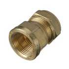 Primaflow Brass Female Iron Coupler - 22 X 1in Pack Of 2