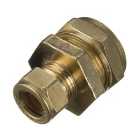 Primaflow Brass Compression Reducer Coupling - 15 X 10mm Pack Of 2