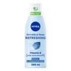 NIVEA 2-In-1 Cleanser & Toner for Normal & Combination Skin 200ml