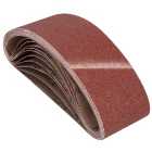 Wickes Assorted 75 x 533mm Sanding Belts - Pack of 10