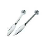 Wickes Drop Forged Brick Line Pins - Pack of 2