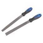 Wickes 2 Piece Wood and Metal File Set