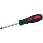 Wickes 5mm Soft Grip Slotted Screwdriver - 75mm