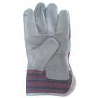 Wickes Standard Grey Rigger Gloves - One Size