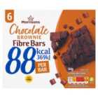 Morrisons Fibre Bar Chocolate Brownie 6PK 151g