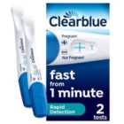 Clearblue Rapid Detection Pregnancy Test, 2 Tests