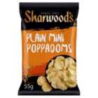 Sharwood's Plain Mini Poppadoms 55g