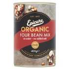 Epicure Organic Four Bean Mix 400g