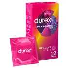 Durex Pleasure Me Ribbed and Dotted Condoms 12 per pack