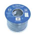 Twin & Earth Cable - 2.5mm2 x 50m