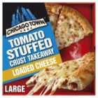 Chicago Town Cheese Pizza Tomato Stuffed Crust Takeaway 630g