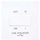 BG 10A Fan Isolator Switch