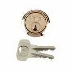 Yale P-1109-PB Replacement Cylinder Lock - Brass