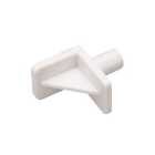 Wickes Plastic Shelf Supports For Kitchen & Bathroom Units - White Pack of 20