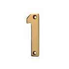 Wickes Door Number 1 - Brass