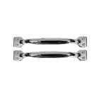 Shaker Style Cabinet Handle Polished Chrome 126mm - Pack of 2