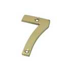 Wickes Door Number 7 - Brass