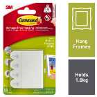 Command White Small Picture Hanging Strips - Pack of 4
