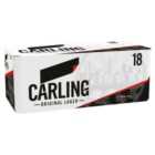 Carling Original Lager Beer Cans 18 x 440ml