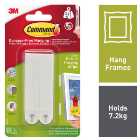 Command White Large Picture Hanging Strips - 4 Pairs